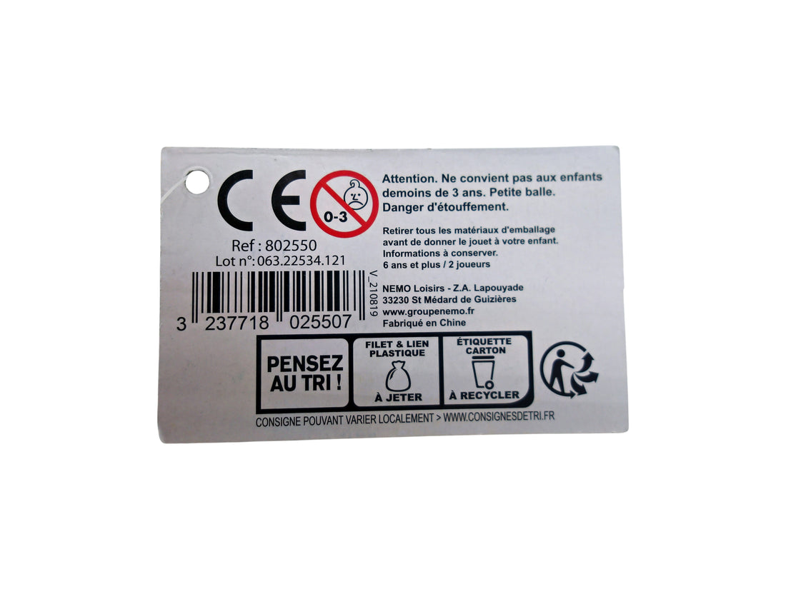 Set de 2 raquettes de plage avec balle