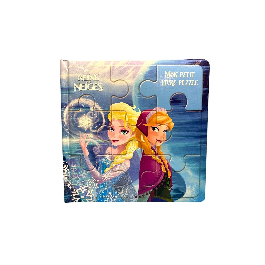 Mon petit livre puzzle - La Reine des Neiges - 