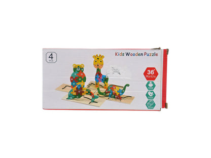 Kids Wooden Puzzle Dinosaure- Édition 2022