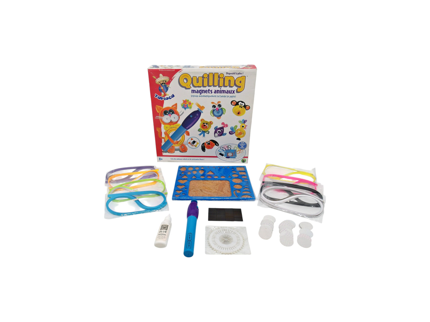 Quilling magnets animaux