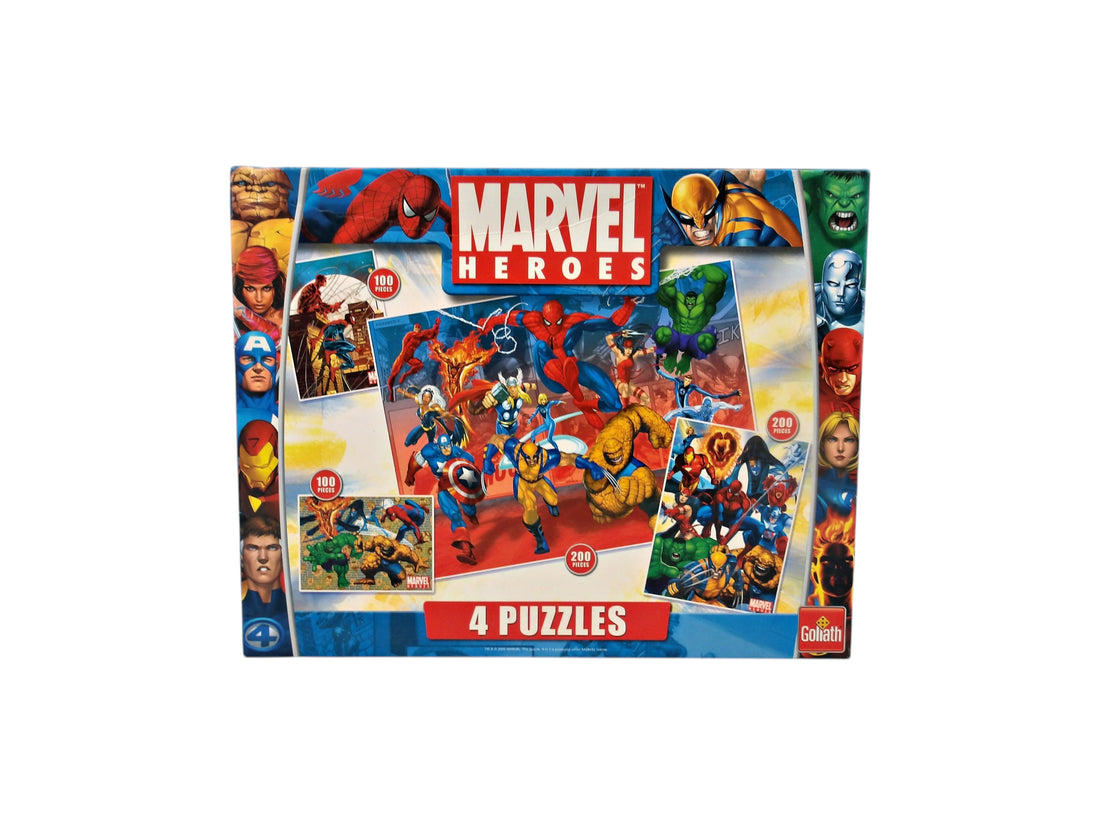 Puzzle - Marvel Heroes  x 4