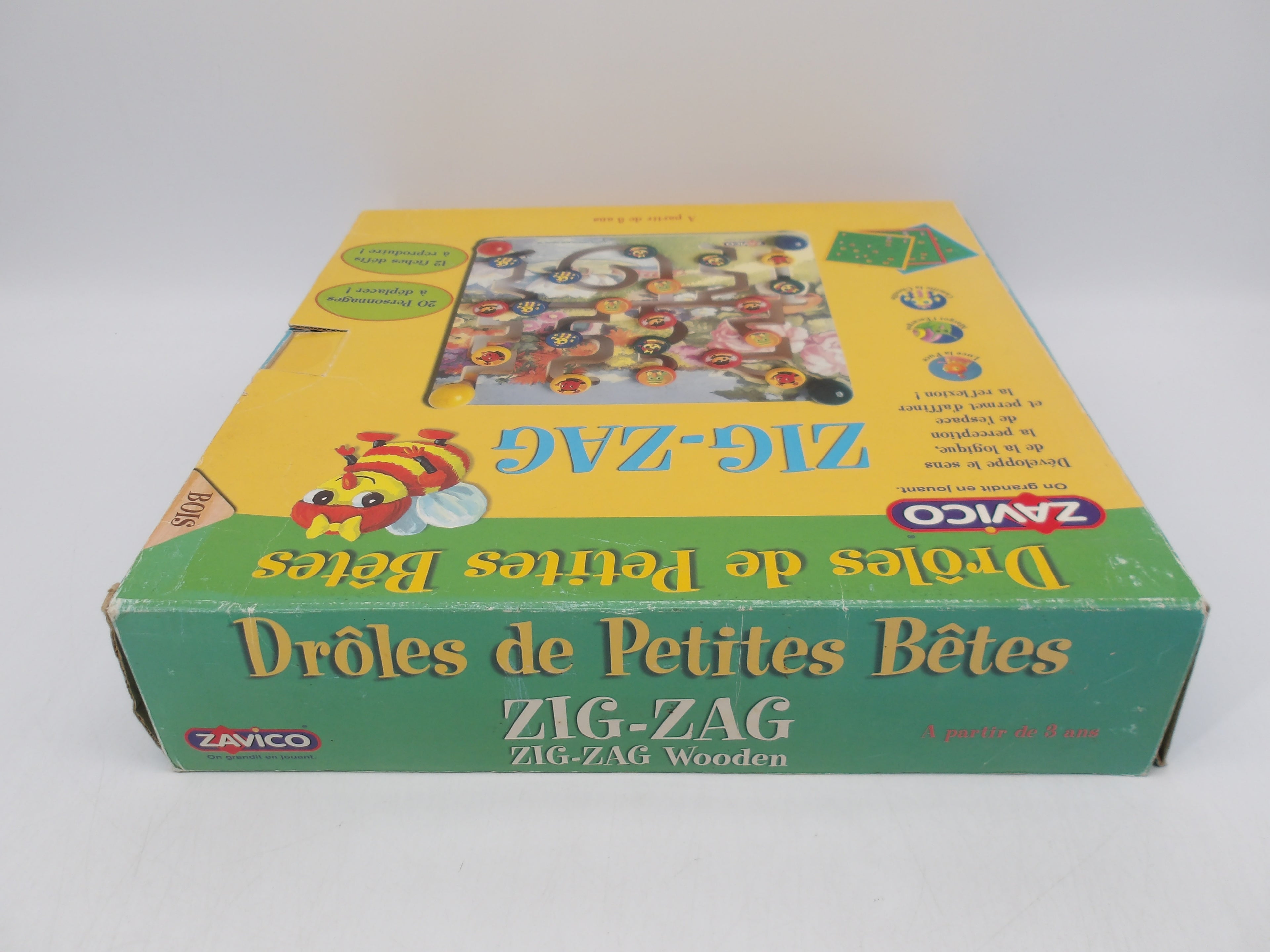 Zig-Zag - Drôles de petites bêtes - Perles en bois