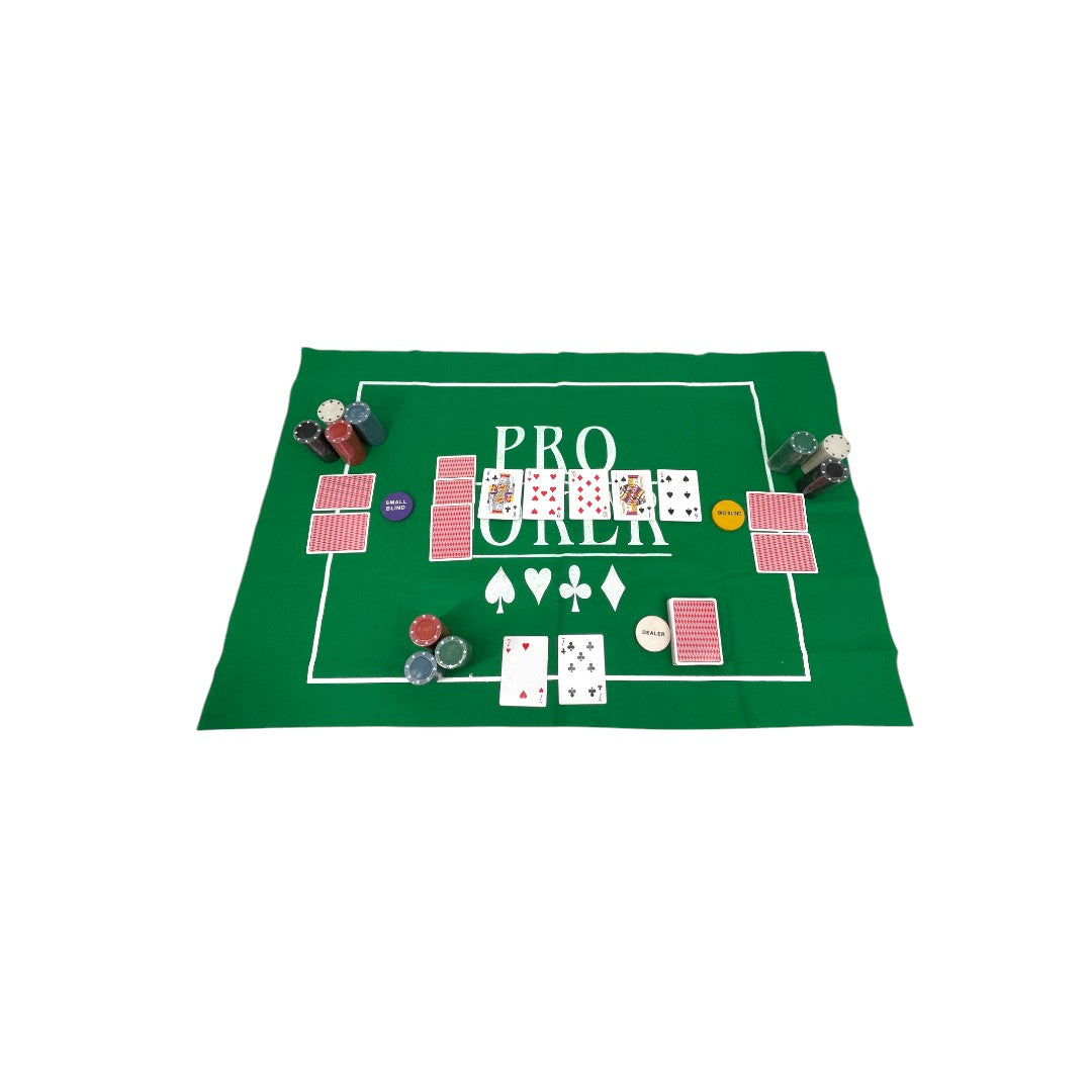 Coffret métal tout en 1 - Pro poker