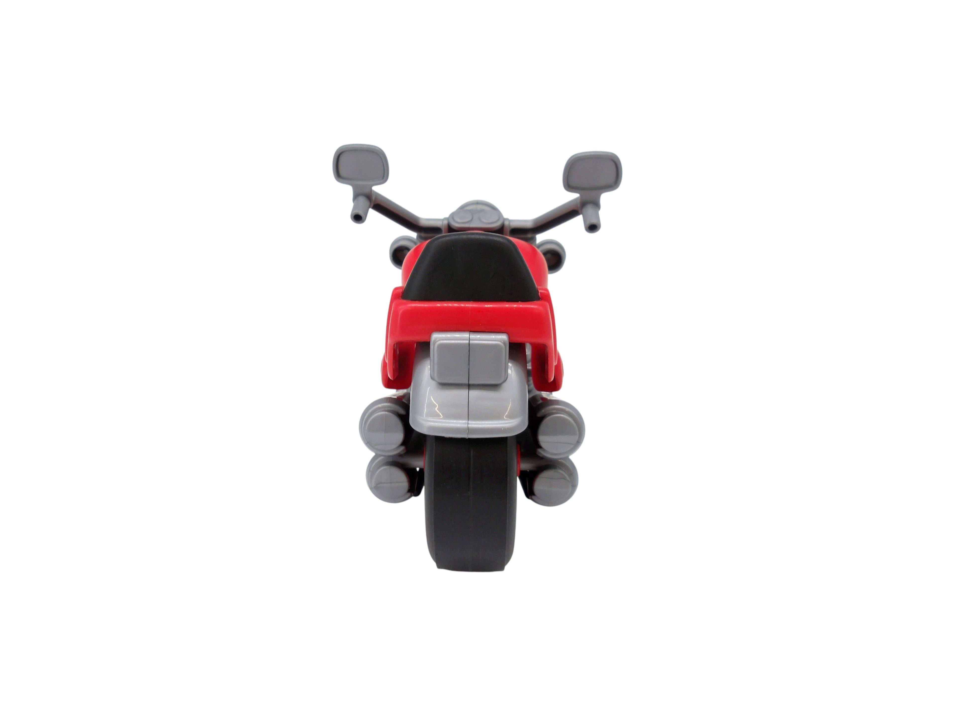 Moto rouge 