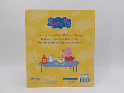 Peppa fait  des crêpes