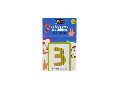 Je joue avec les chiffres - Jeu des 7 familles- Édition 2016