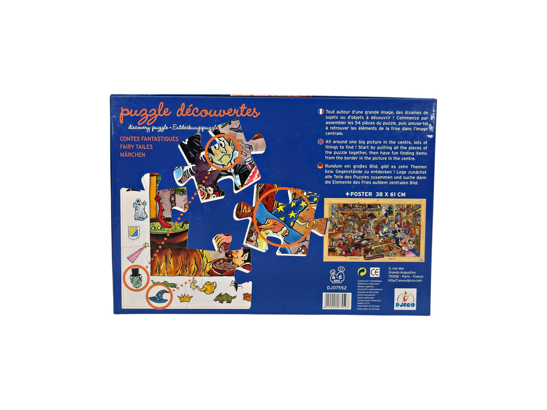 Puzzle découverte - Contes fantastiques - 54 pièces