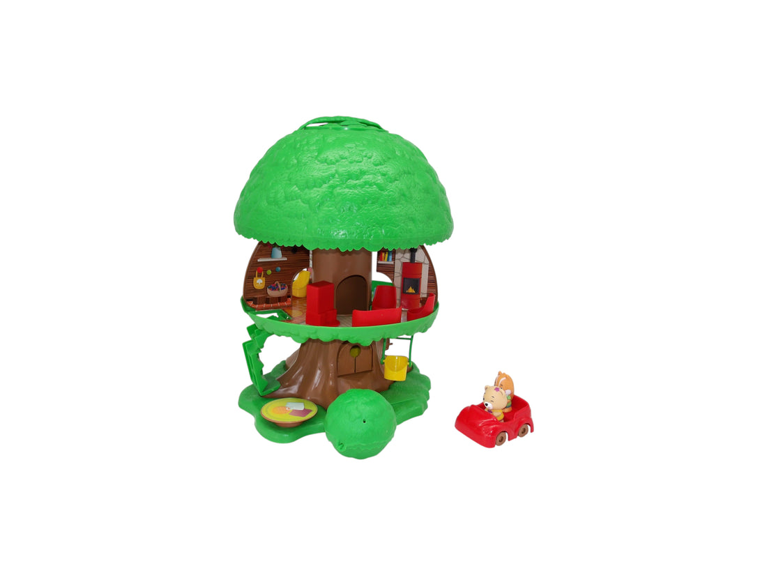 Arbre magique des Klorofil et 2 personnages