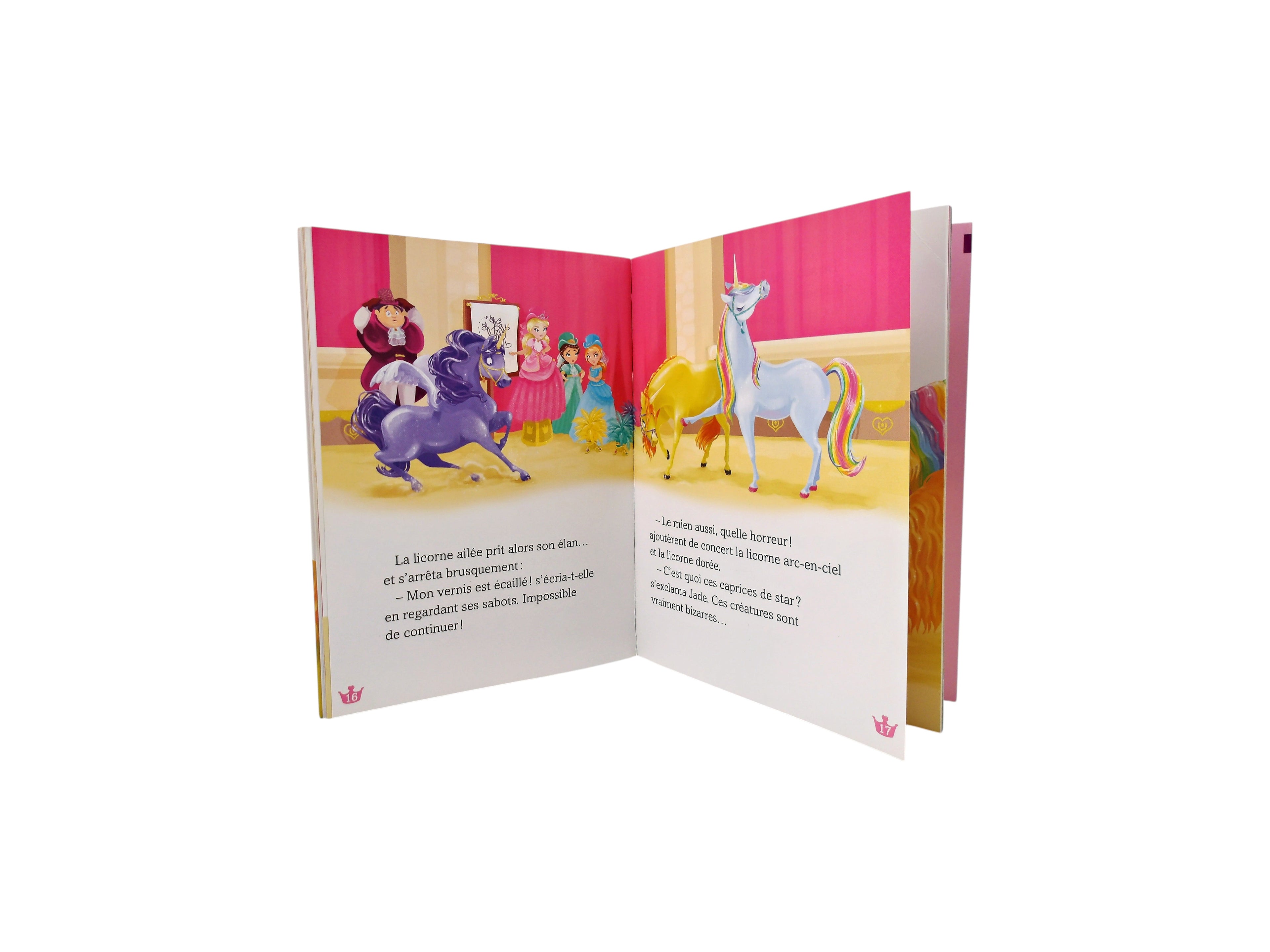Premières lectures - Un, deux, trois... Princesses - Le spectacle des licornes 