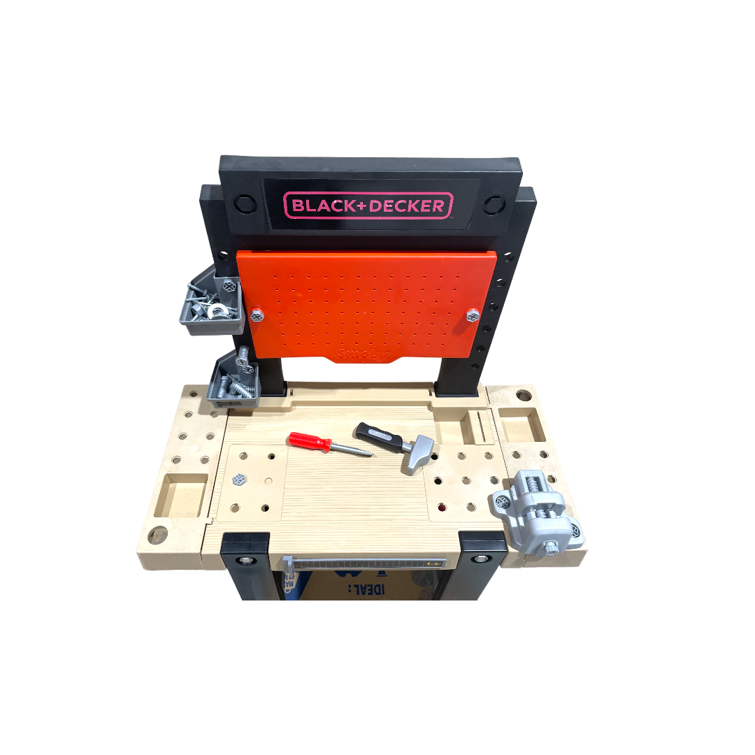 Smoby - Bricolo établi center Black &amp; Decker