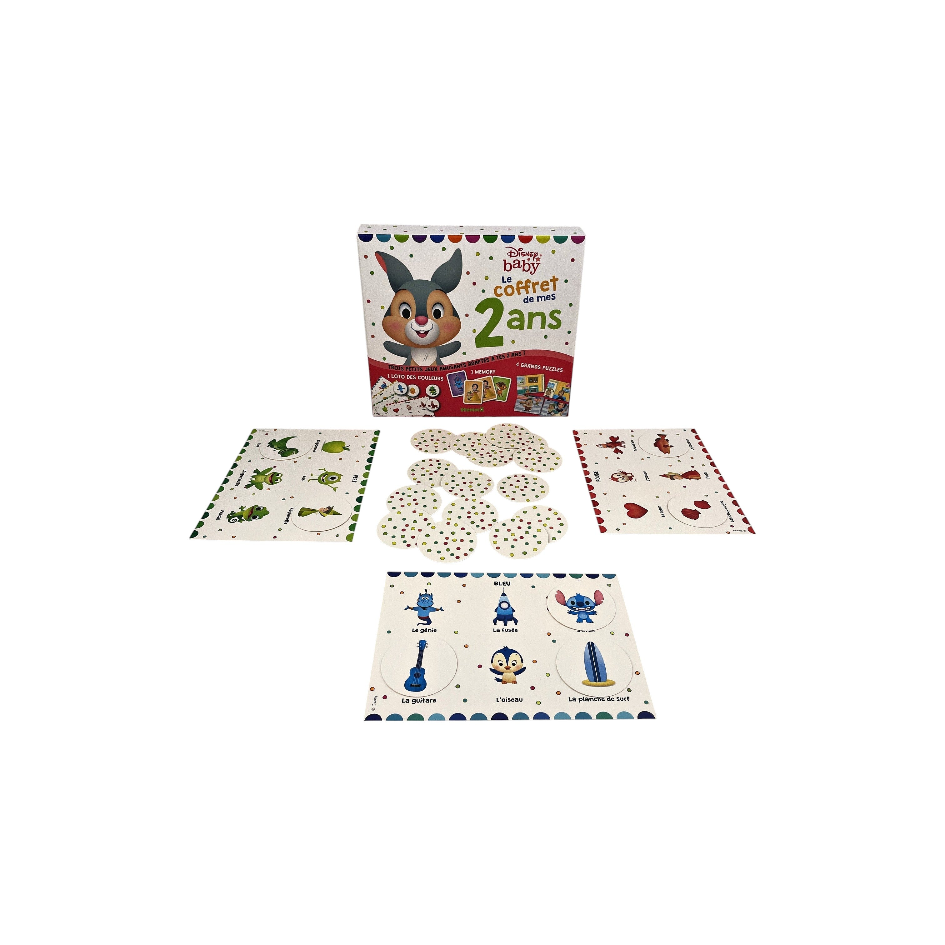 Le coffret de mes 2 ans - Disney- Édition 2021