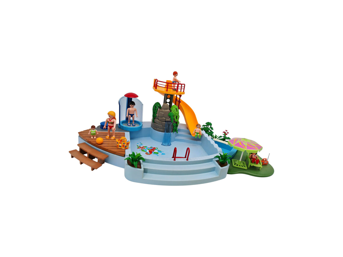 Playmobil - Set 4858 - Piscine avec tobbogan