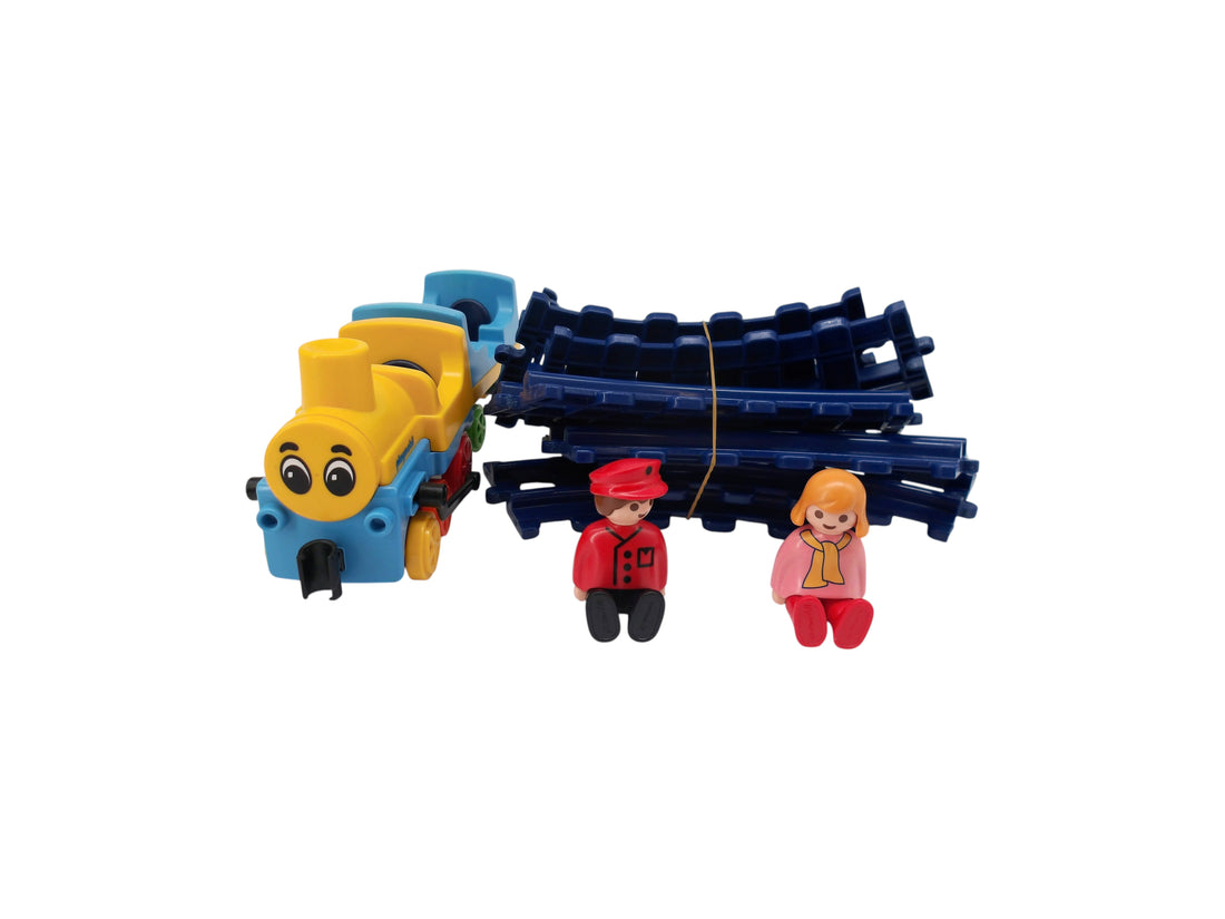 Playmobil 1.2.3 - Train avec rails - 6760