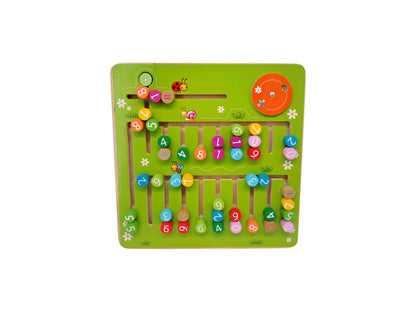 Jeu des chiffres en bois - Montessori