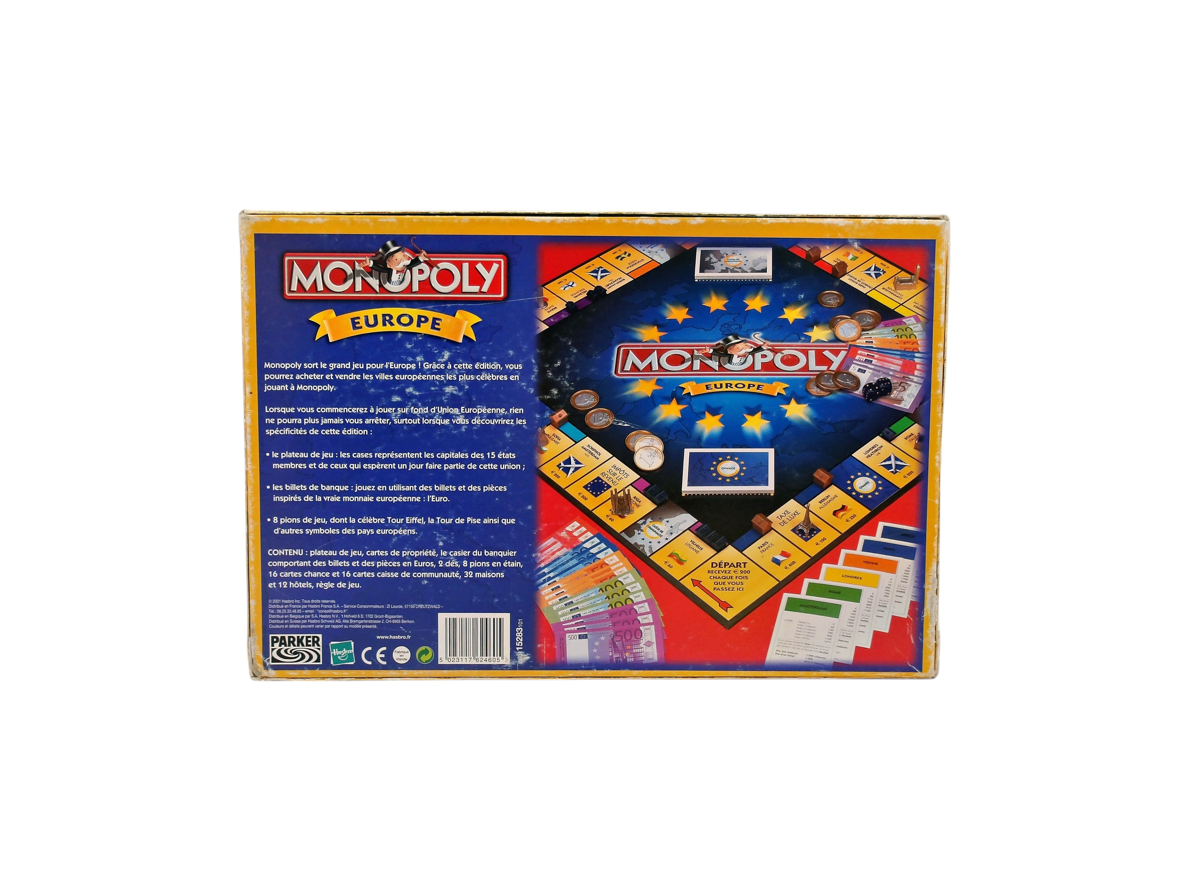 Monopoly - Europe- Édition 2001