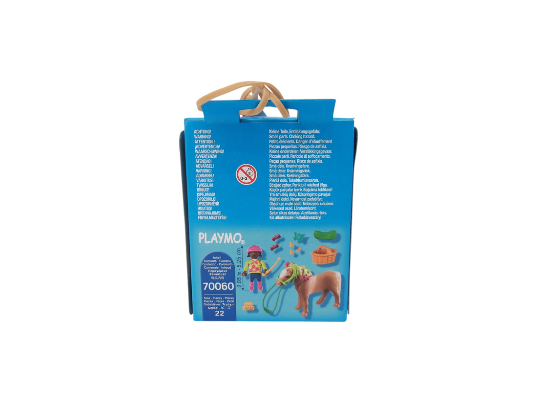 Playmobil Spécial Plus - Cavalière avec poney - Set 70060