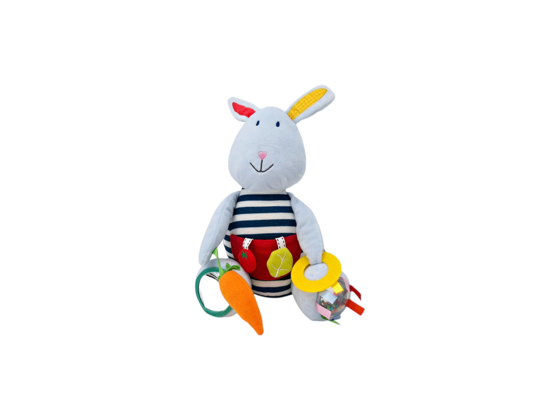 Peluche multi-activités - Lapin Léandre