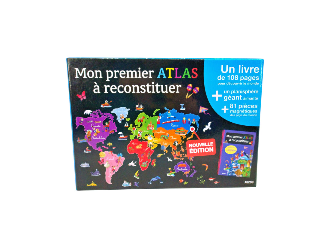 Mon premier atlas à reconstituer- Édition 2014