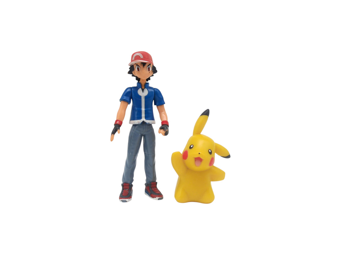Figurines - Sacha et Pikachu - Pokémon