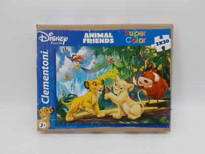 Puzzle - Animal Friends - 2x20 pièces