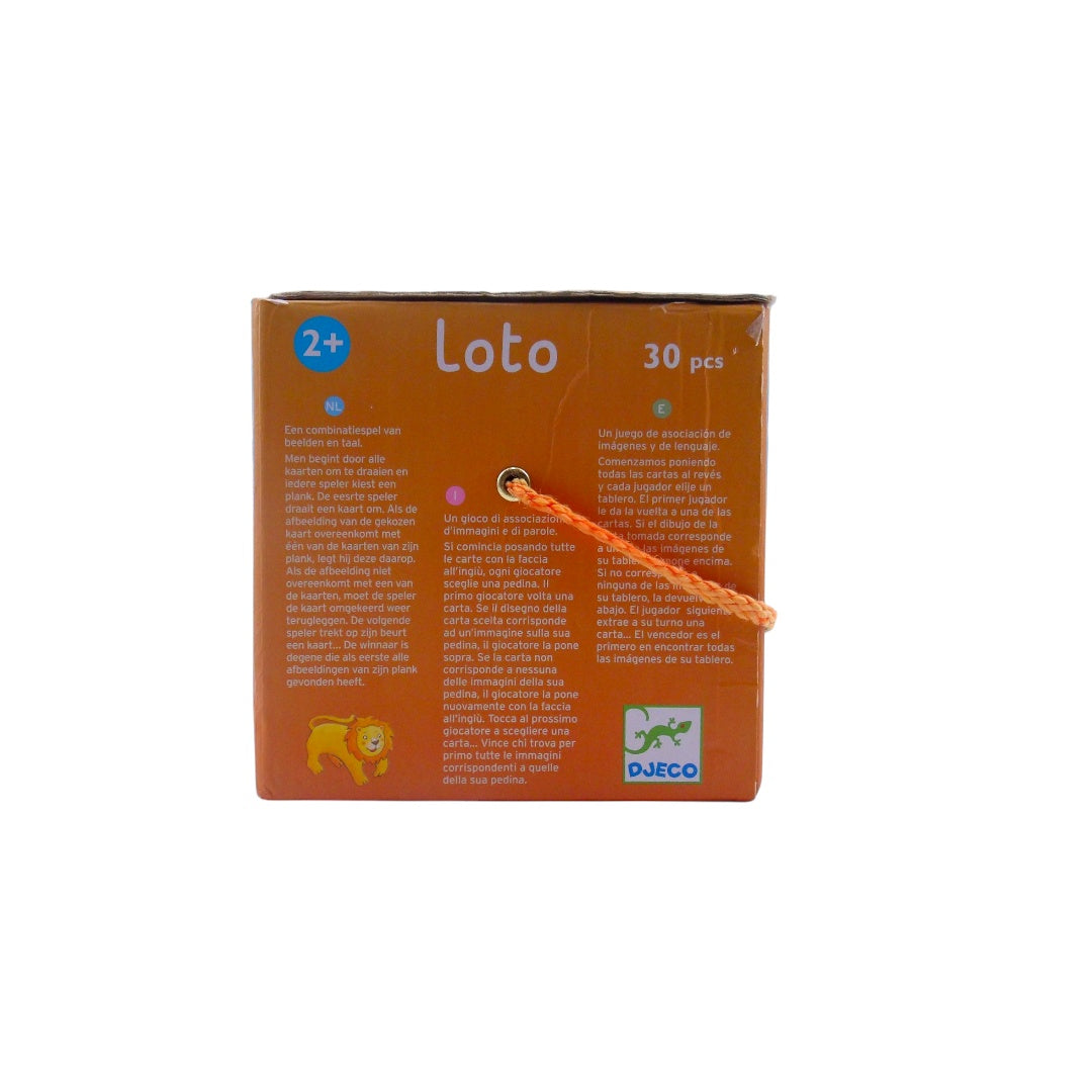 Jeu de loto - Animaux