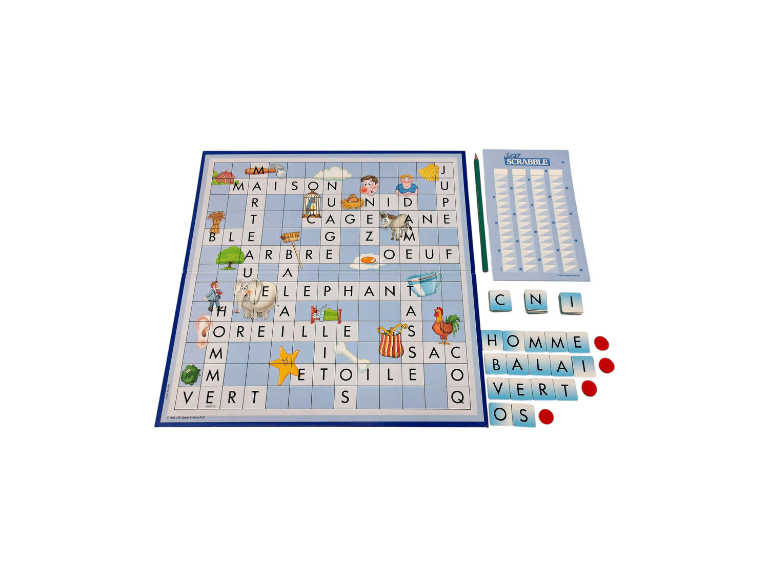 Scrabble - Edition Junior- Édition 1989