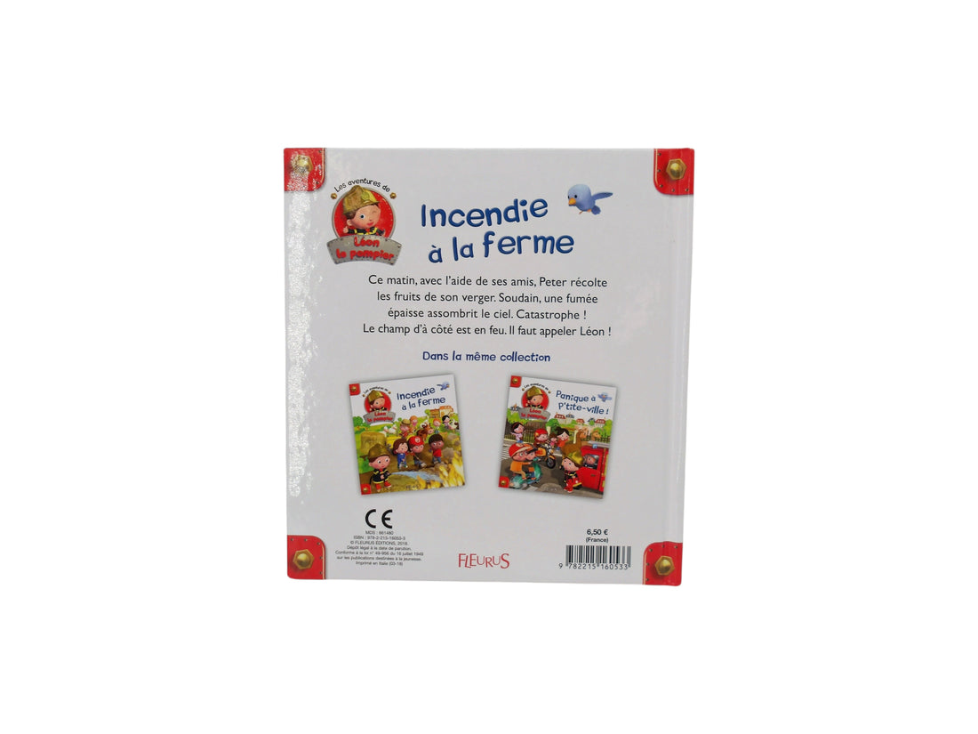 Les aventures de Léon le pompier - Incendie à la ferme