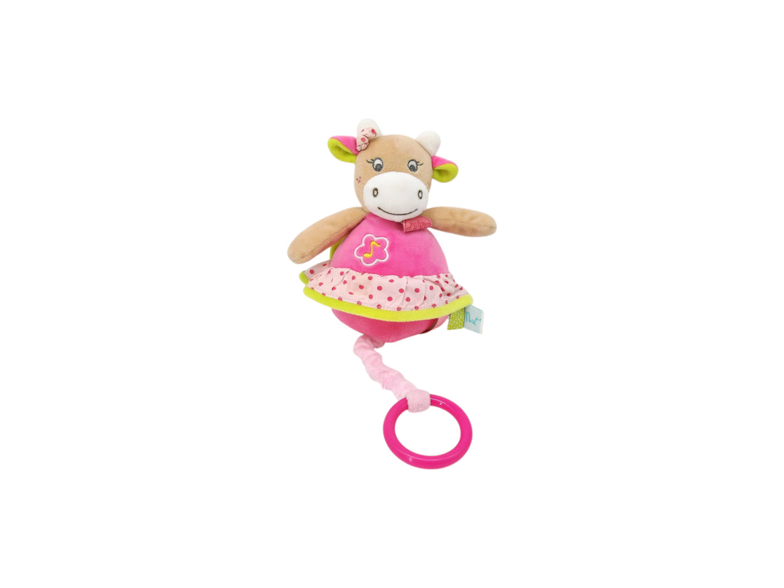 Doudou musical - Vache - Coquillette et Picotin