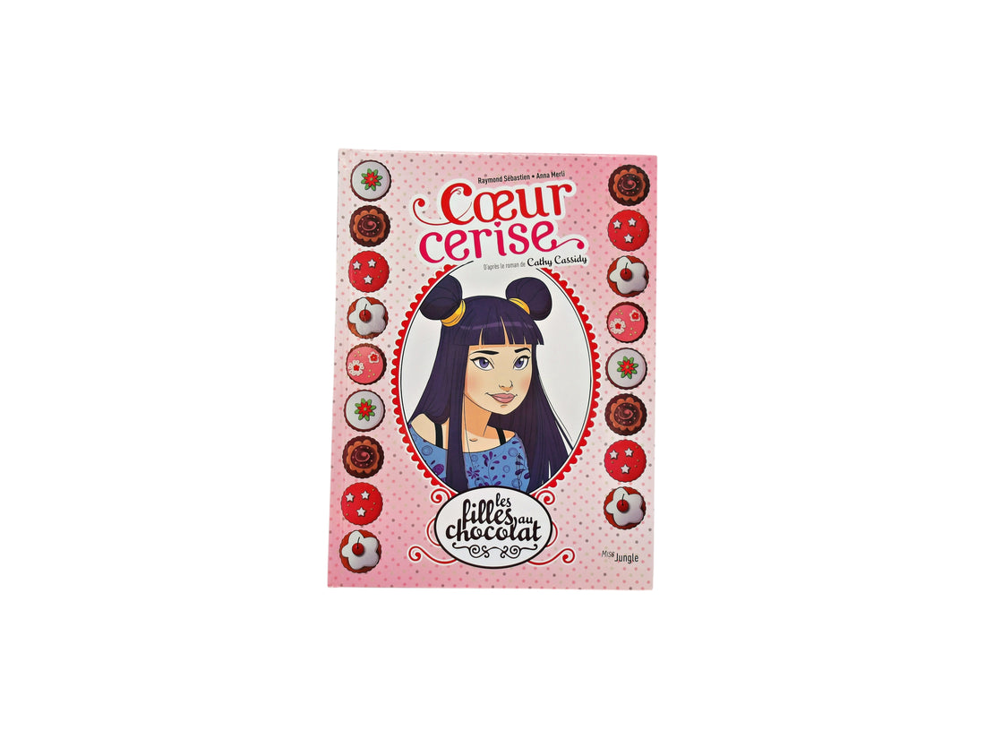 Coeur cerise - Les filles au chocolat 