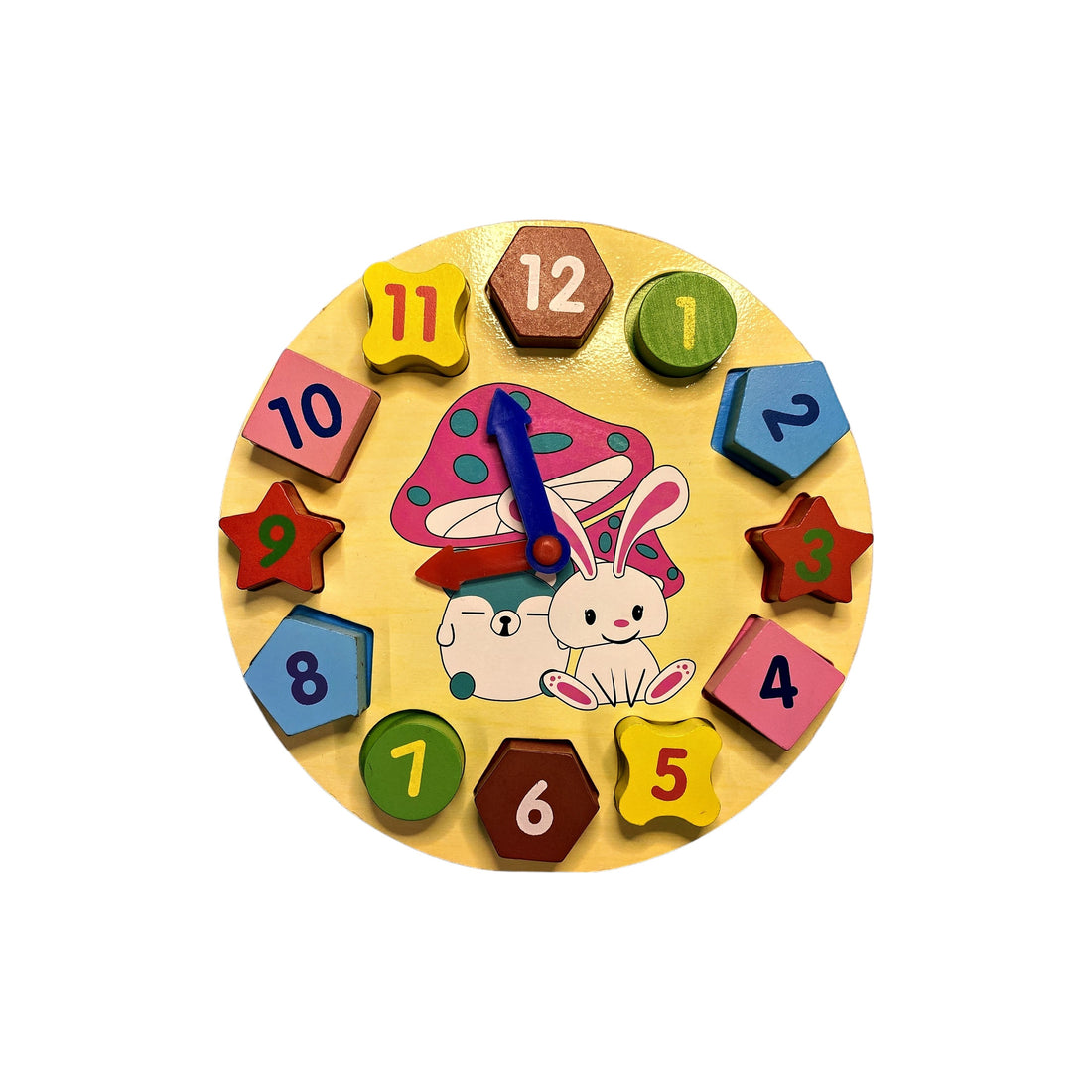 Horloge en bois d&