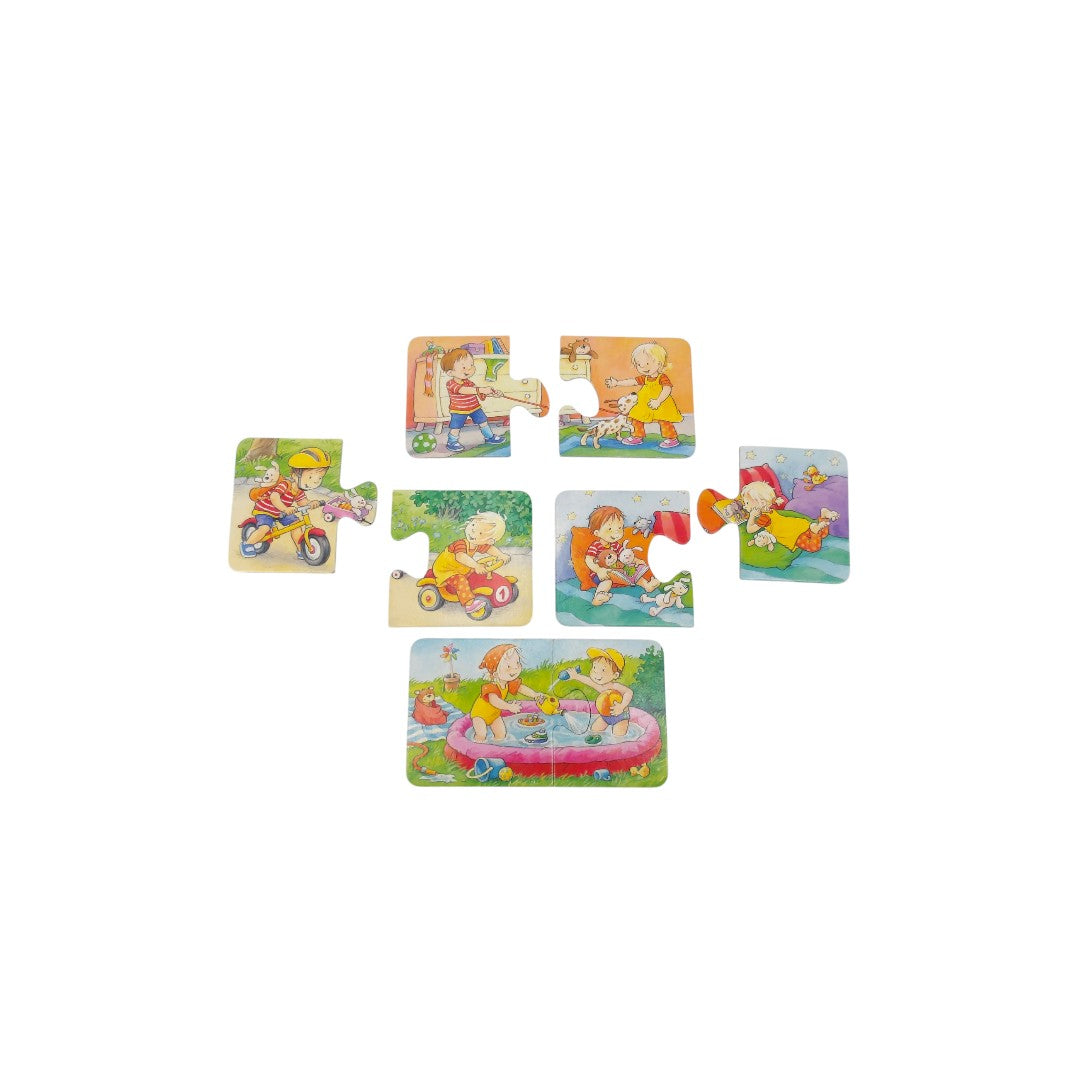 My first puzzle - Activités enfants  9x2 pièces