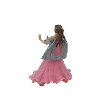 Figurine - Elfe rose au lys 