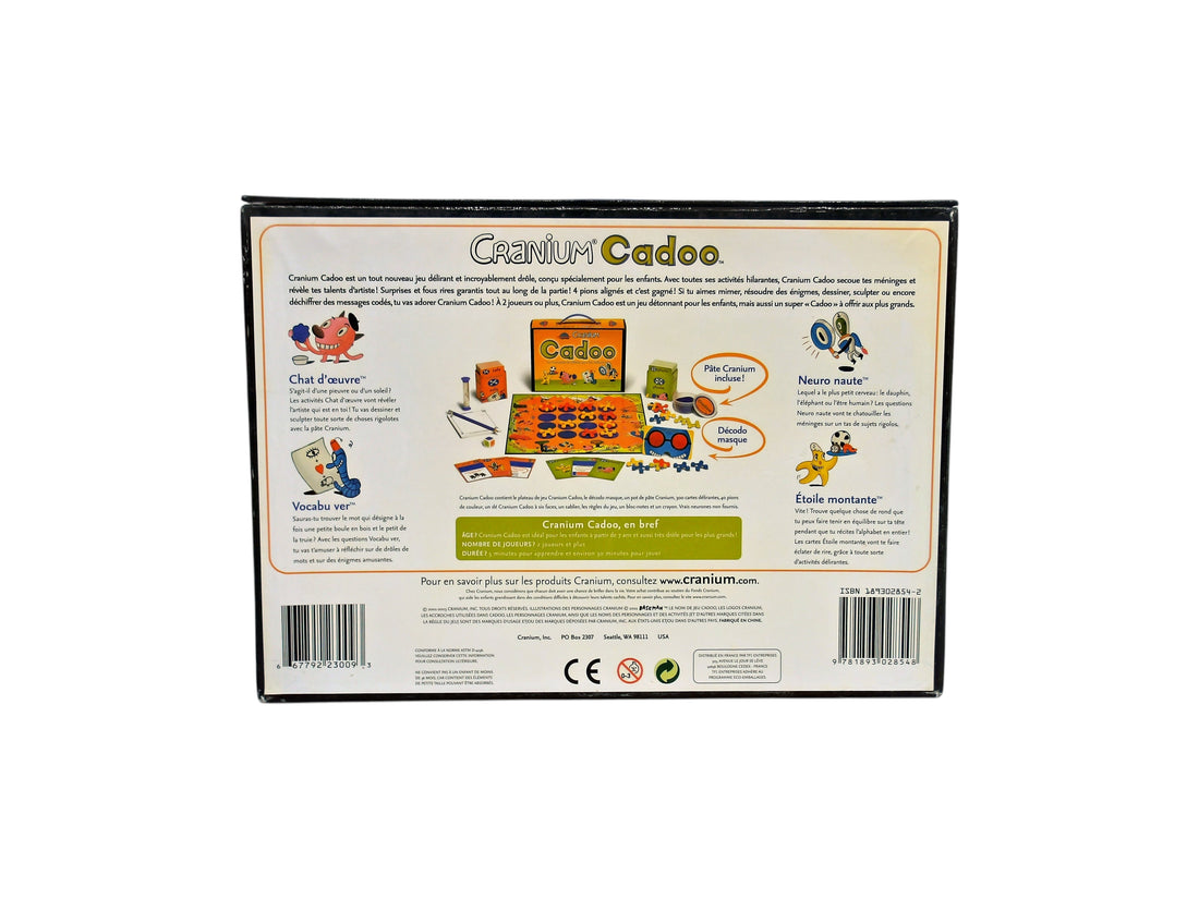 Cranium cadoo - Le concentré de délires pour les enfants !- Édition 2001