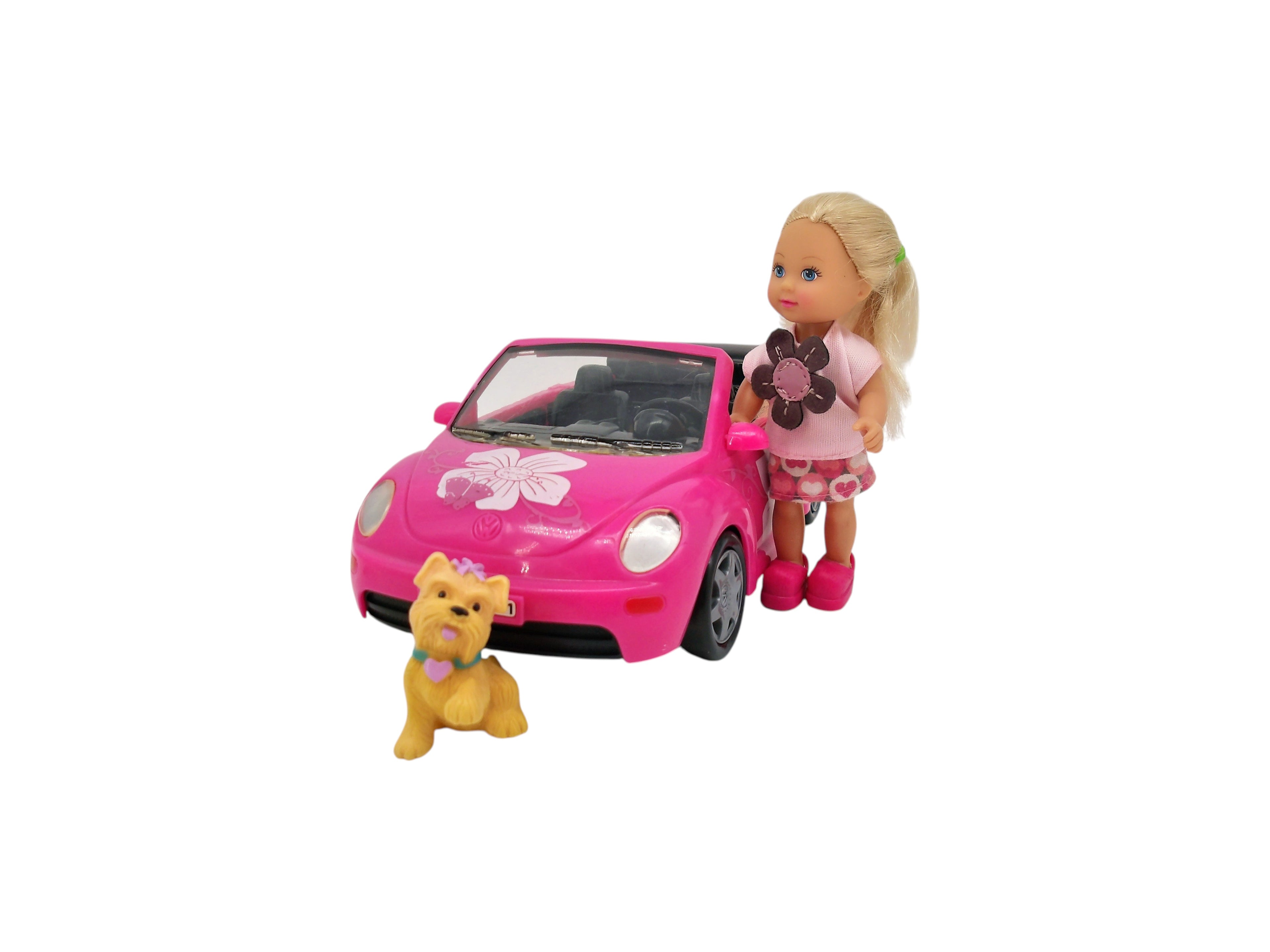 Poupée - Lolly avec voiture New Beetle