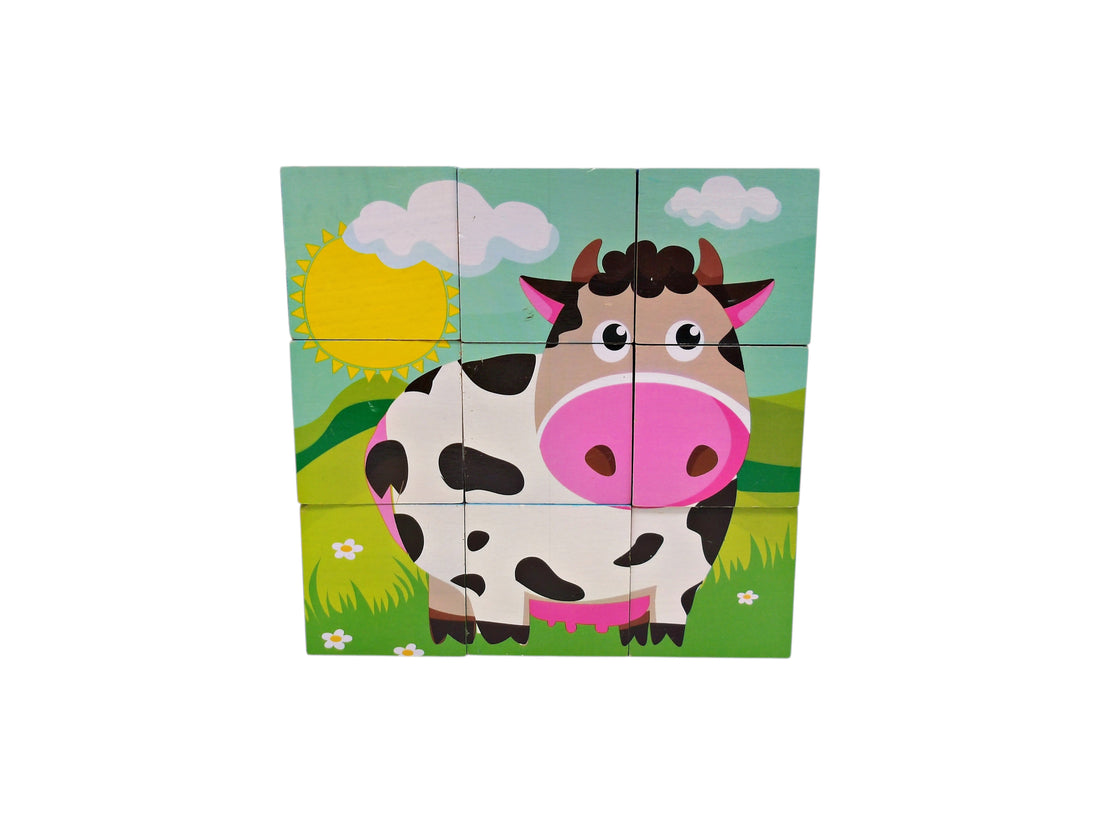 Puzzle - Cubes - Animaux