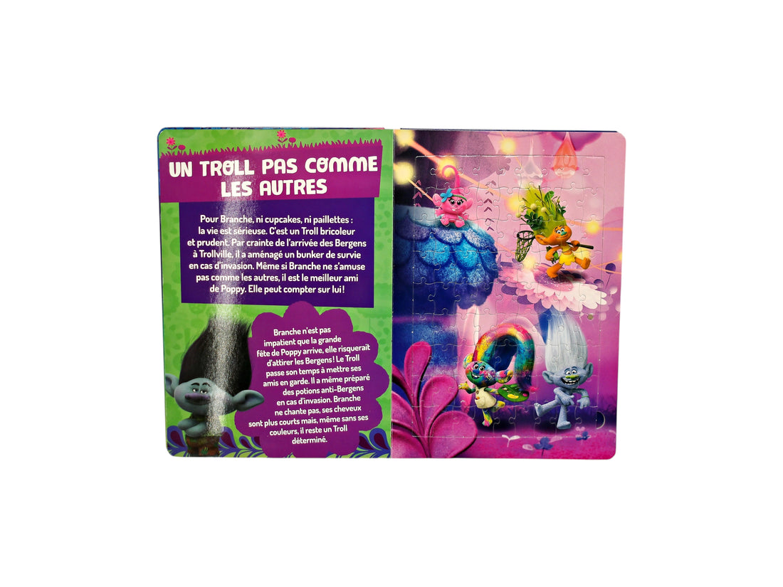 Livre puzzles - Les trolls 