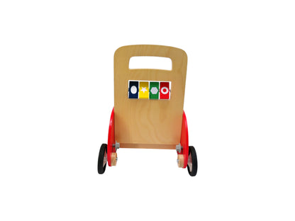 Chariot pousseur à roulettes - Trotibul