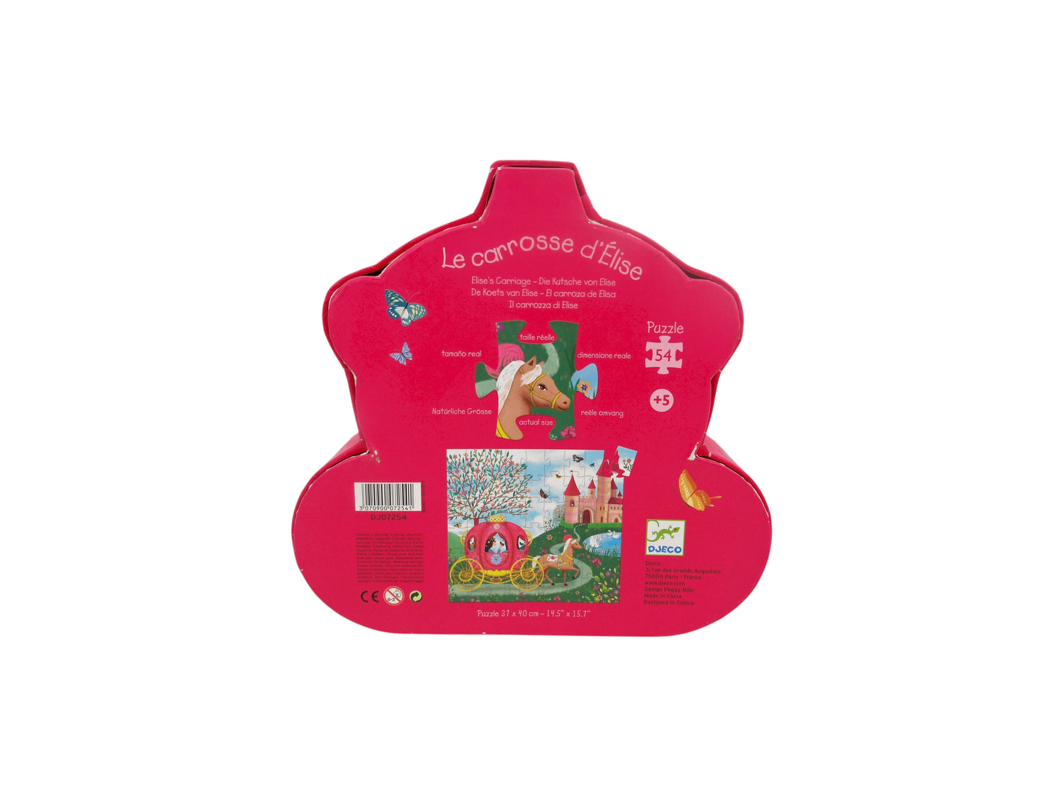 Puzzle silhouette - Le carrosse d&