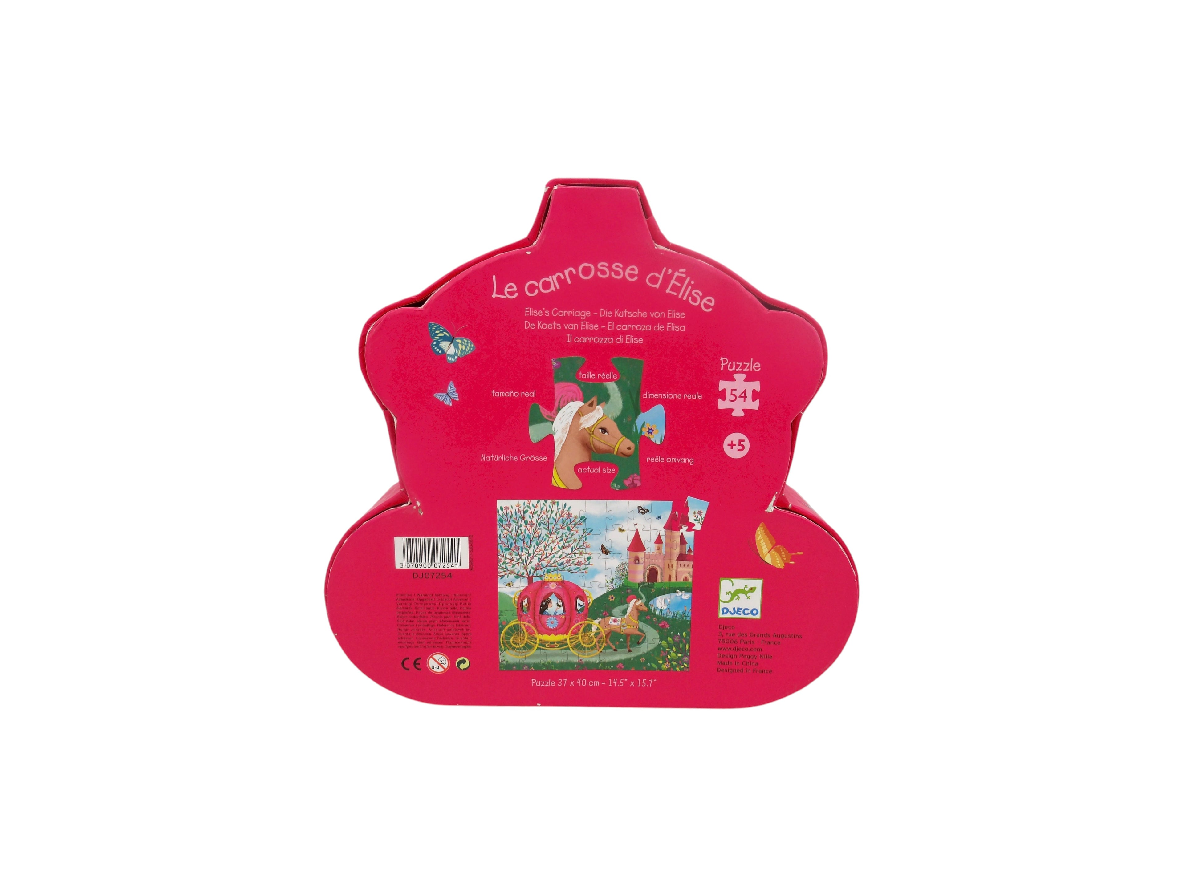 Puzzle silhouette - Le carrosse d&
