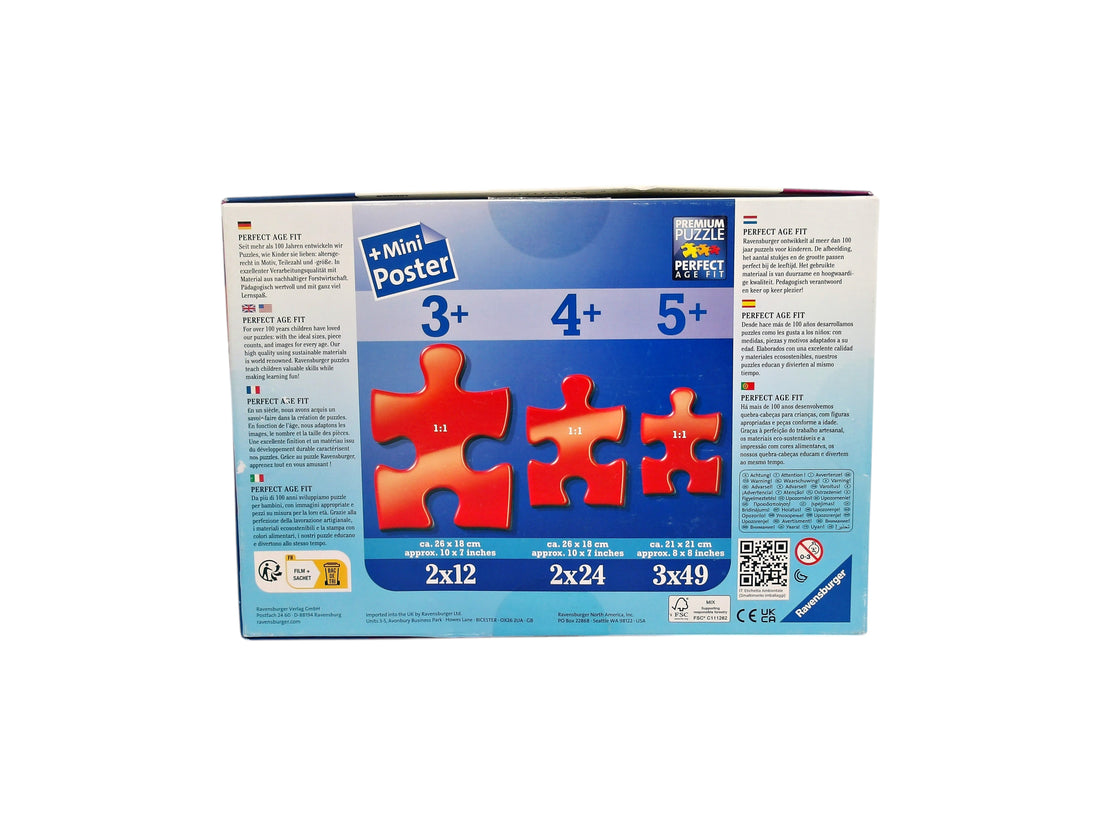 Puzzle - My little pony - 3 x49 pièces