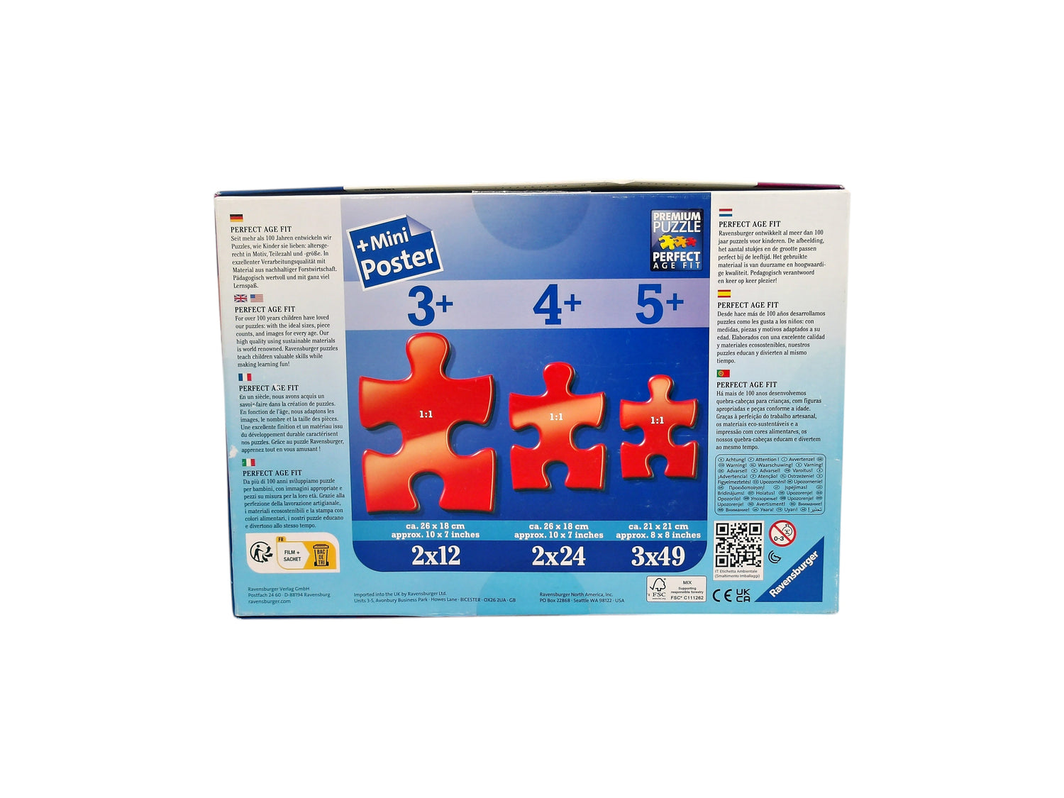Puzzle - My little pony - 3 x49 pièces