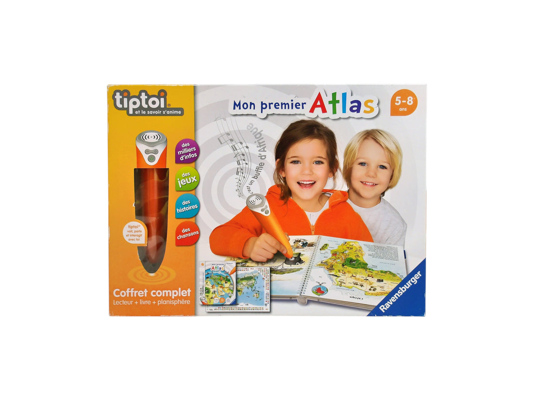 Tiptoi Mon premier Atlas et son lecteur interactif- Édition 2019