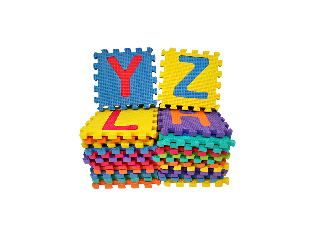 Dalles de mousse - Alphabet