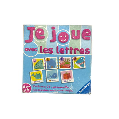 Je joue avec les lettres- Édition 2003