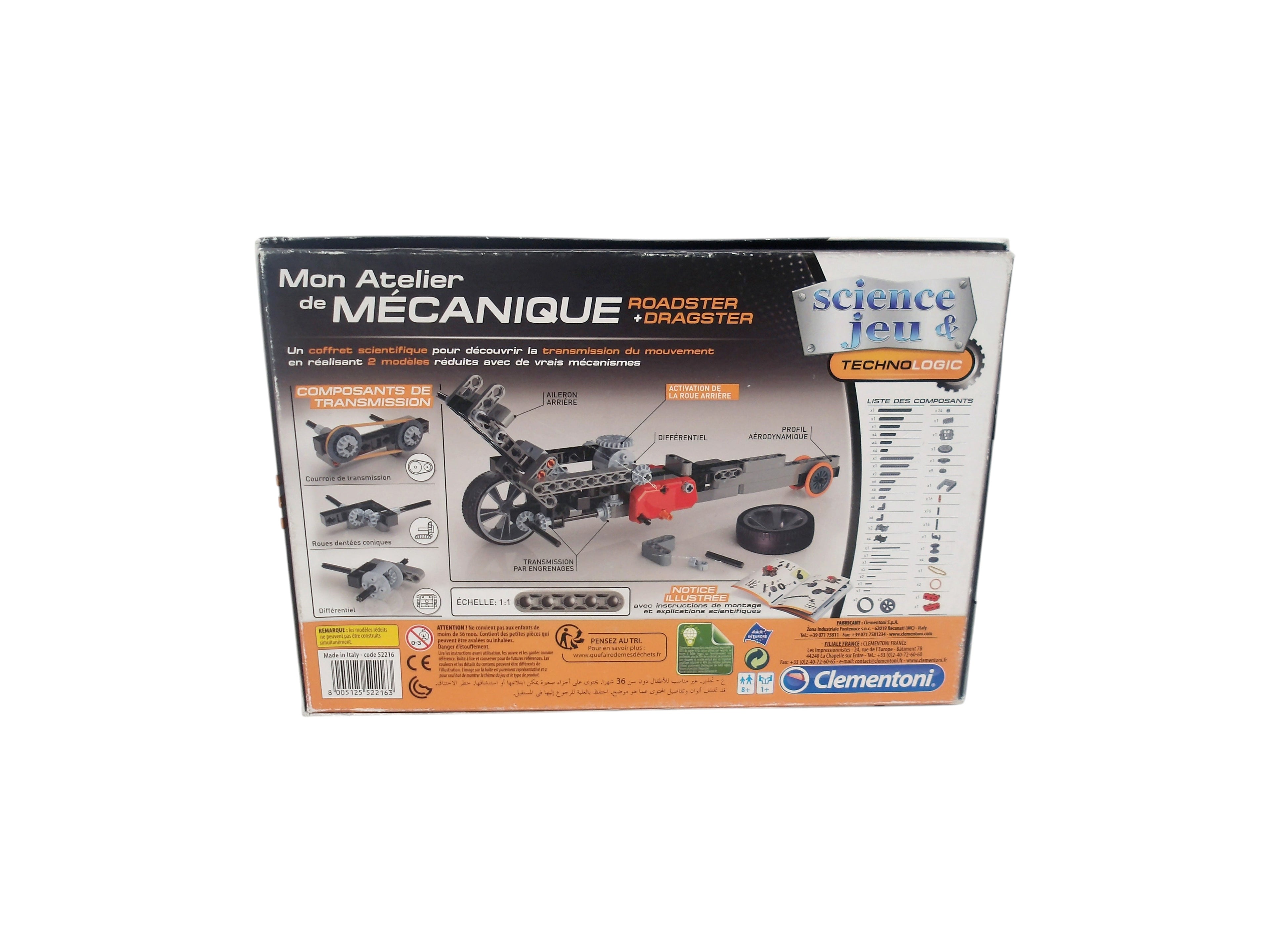 Mon atelier mécanique - Roadster et dragster