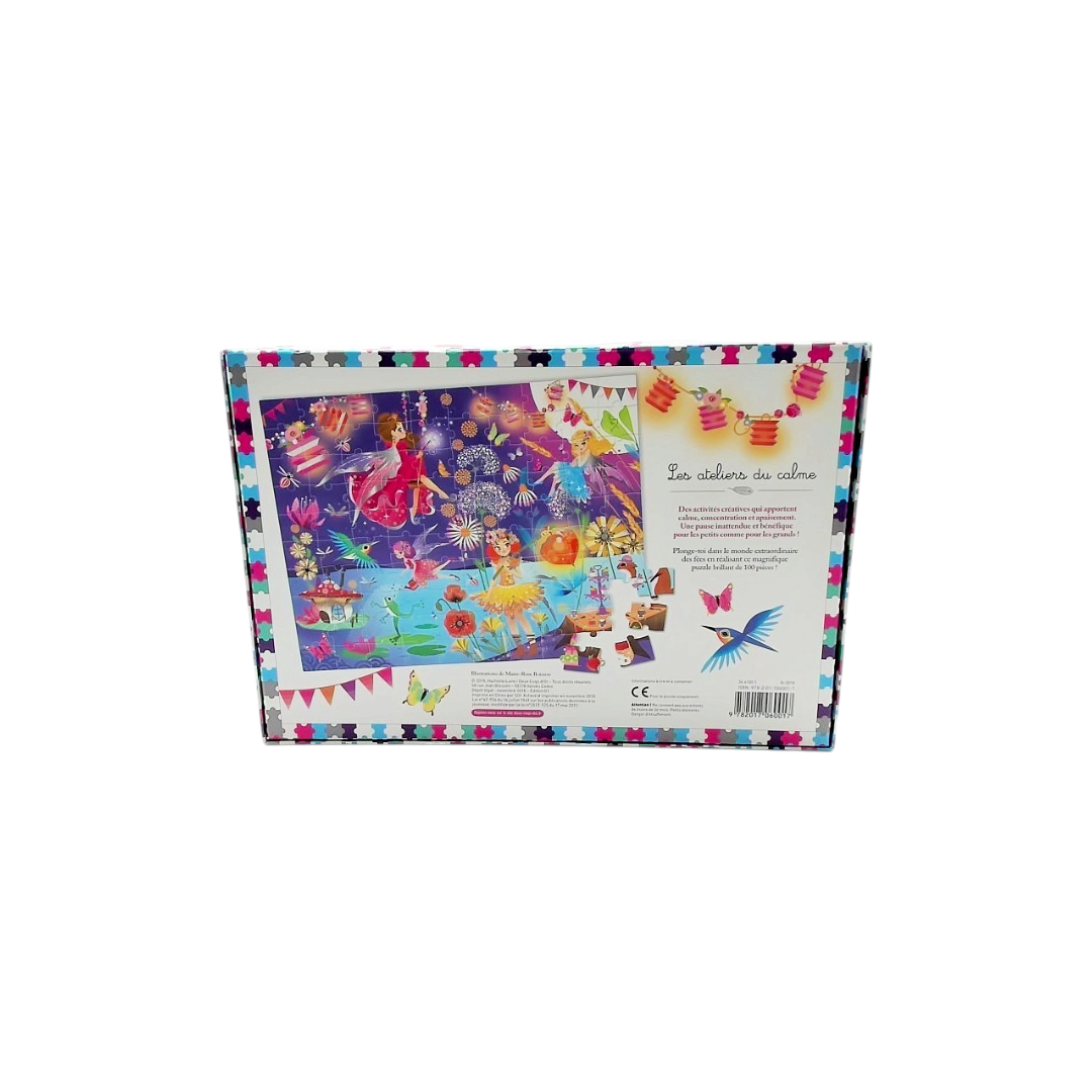 Puzzle argenté - Au royaume des fées - 100 pièces