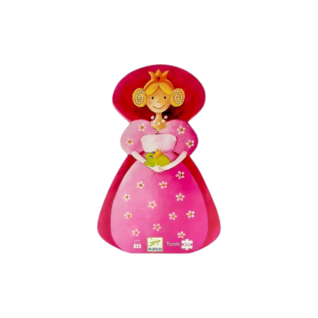 Puzzle - La princesse et la grenouille - 36 pièces