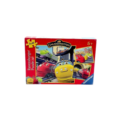 Puzzle - Chuggington - Wilson et ses amis - 3x49 pièces