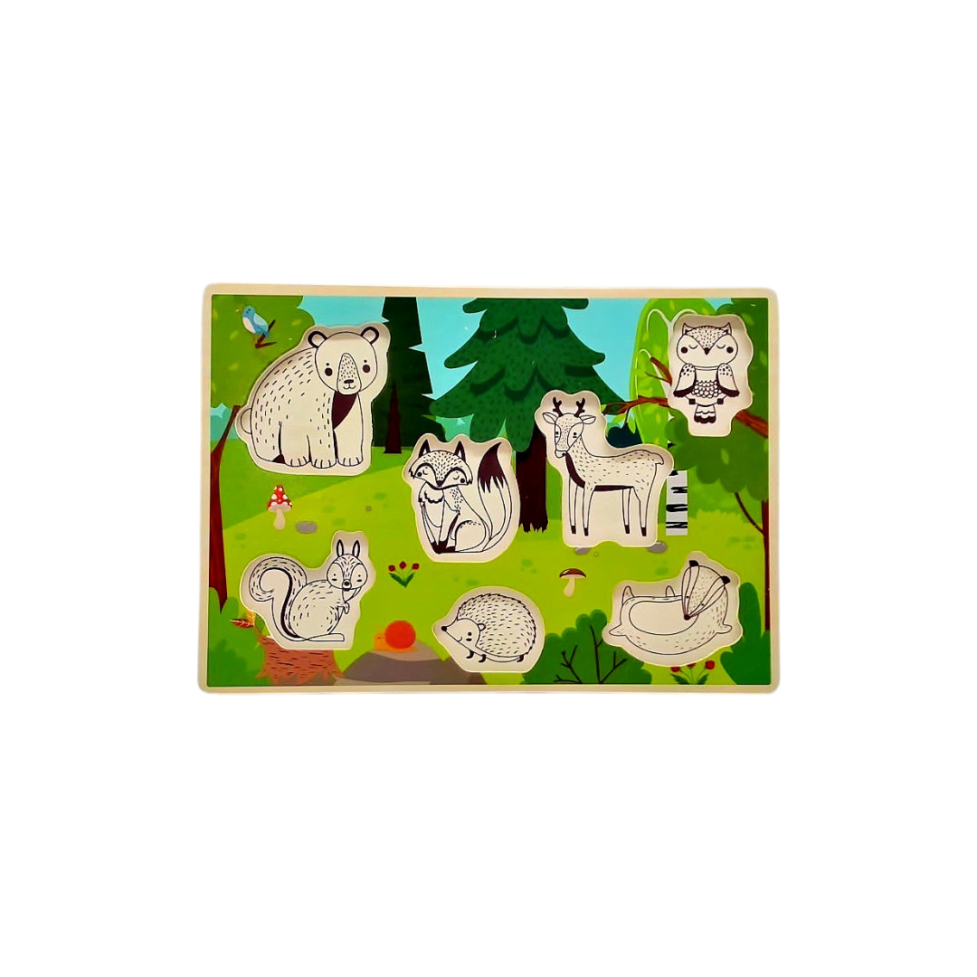 Puzzle - Forêt - 7 pièces