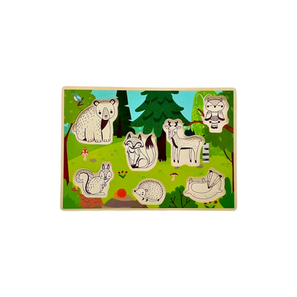 Puzzle - Forêt - 7 pièces